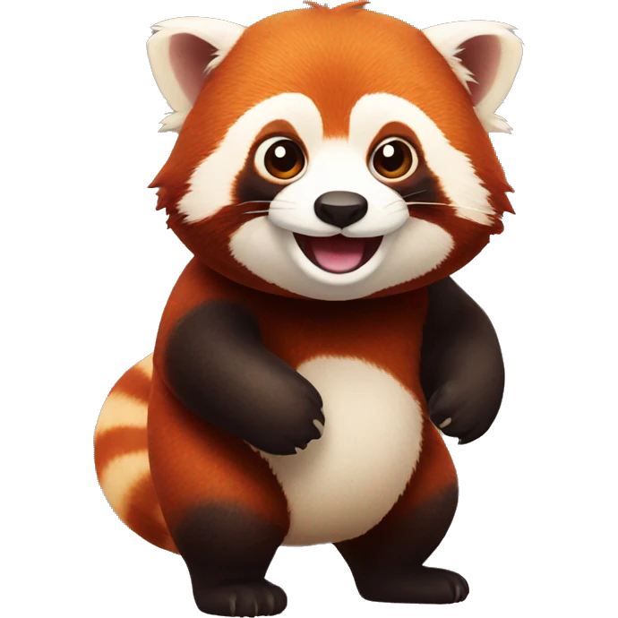 Red panda emoji