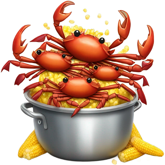 Crab boil emoji