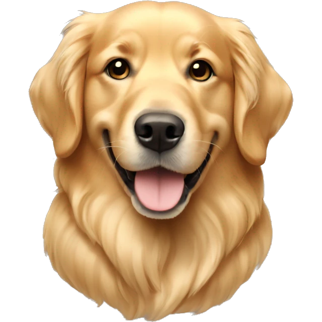 Golden retriever emoji