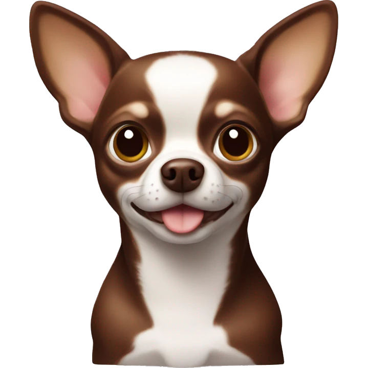 Chihuahua chocolate  emoji