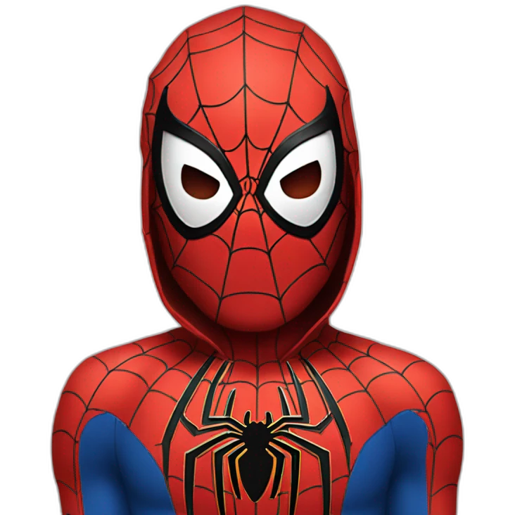 Spiderman broken emoji