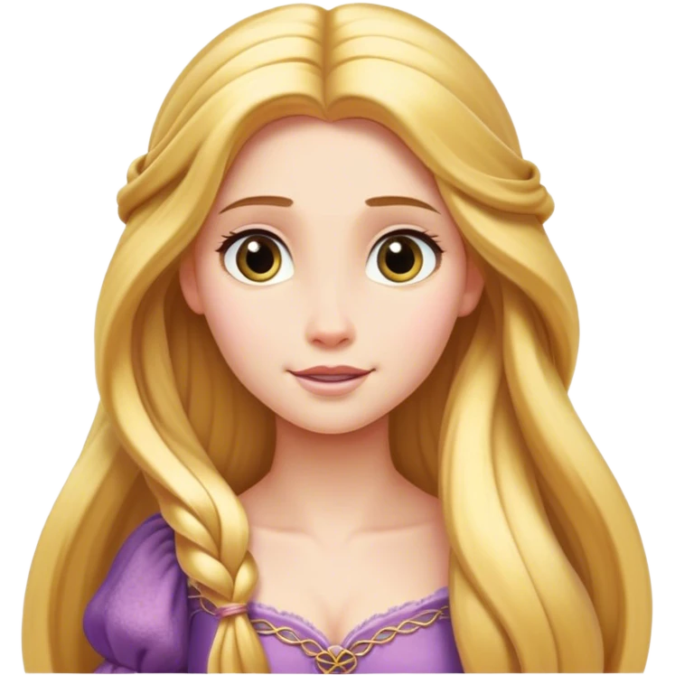 Rapunzel emoji