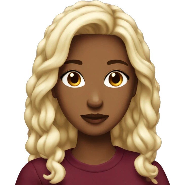burgundy clean cool girl aesthetic emojis emoji
