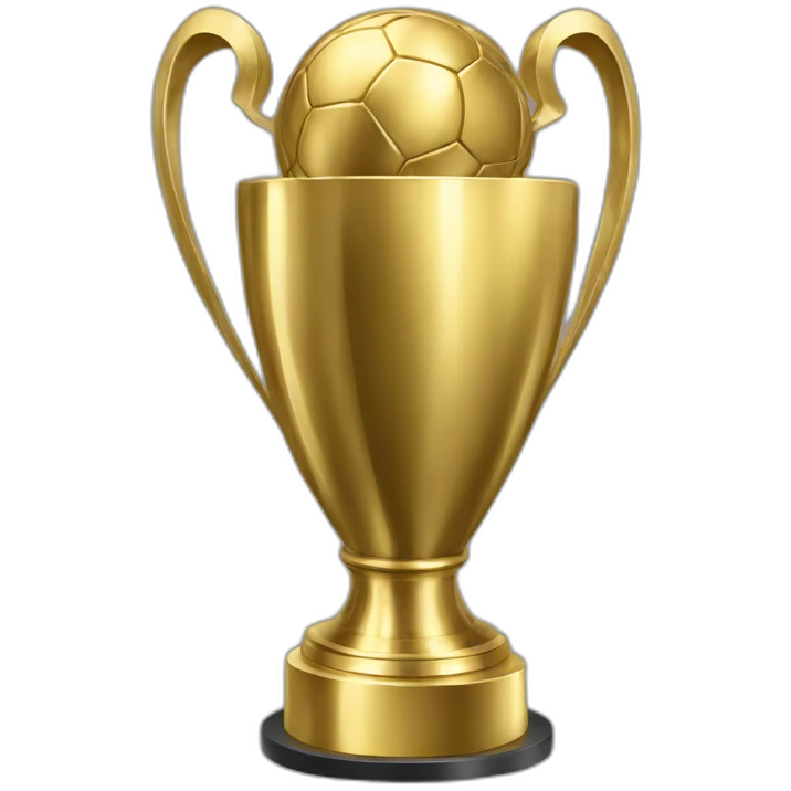 Champions league trophy emoji