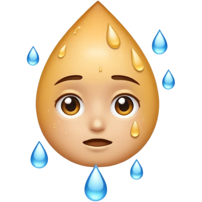 sweats droplets spray emoji