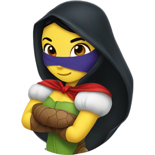 Snow White ❤️Ninja turtle emoji