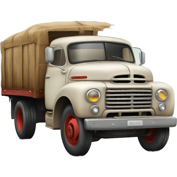 Old truck emoji