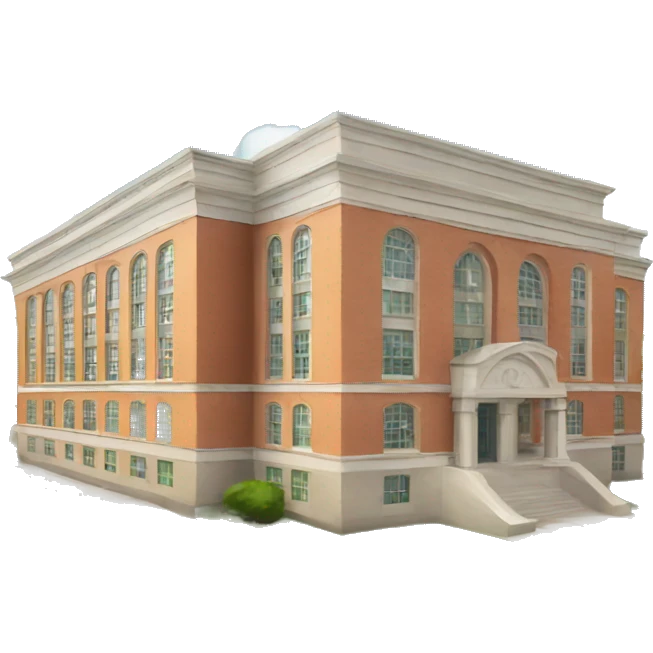high school building emoji
