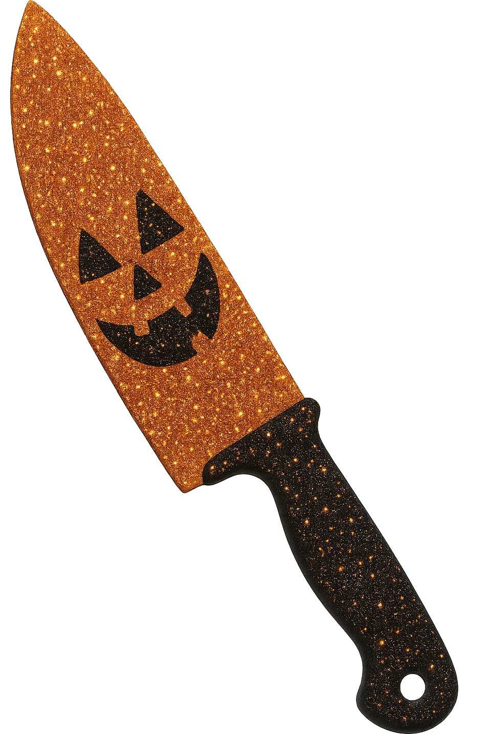 Halloween glitter knife, remove background  emoji