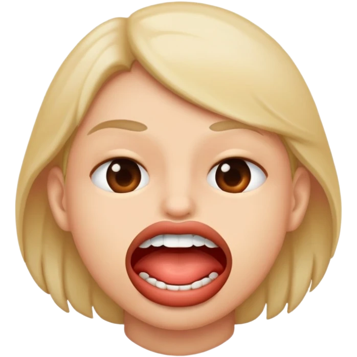 Mordiendo los labios  emoji