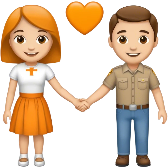When Indiana loves Tennessee emoji