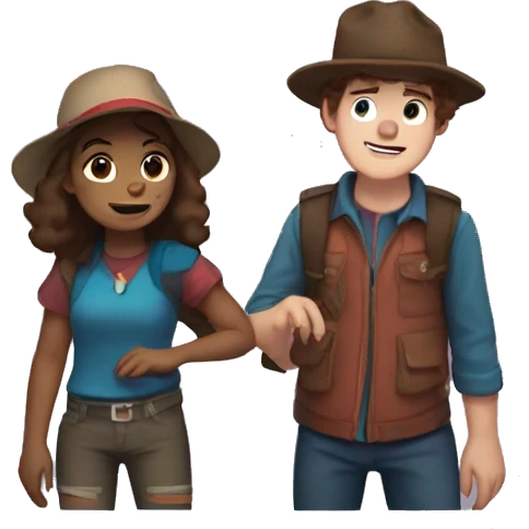 Mabel and dipper pines emoji