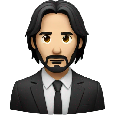black john wick emoji