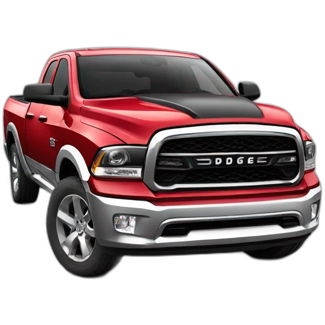 Dodge ram rouge emoji