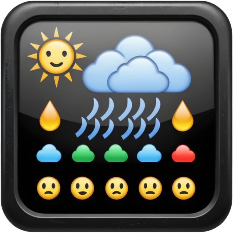 Sistemas de comunicación primitivos, sin pronósticos meteorológicos confiables emoji
