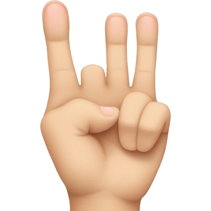 Toe middle finger  emoji