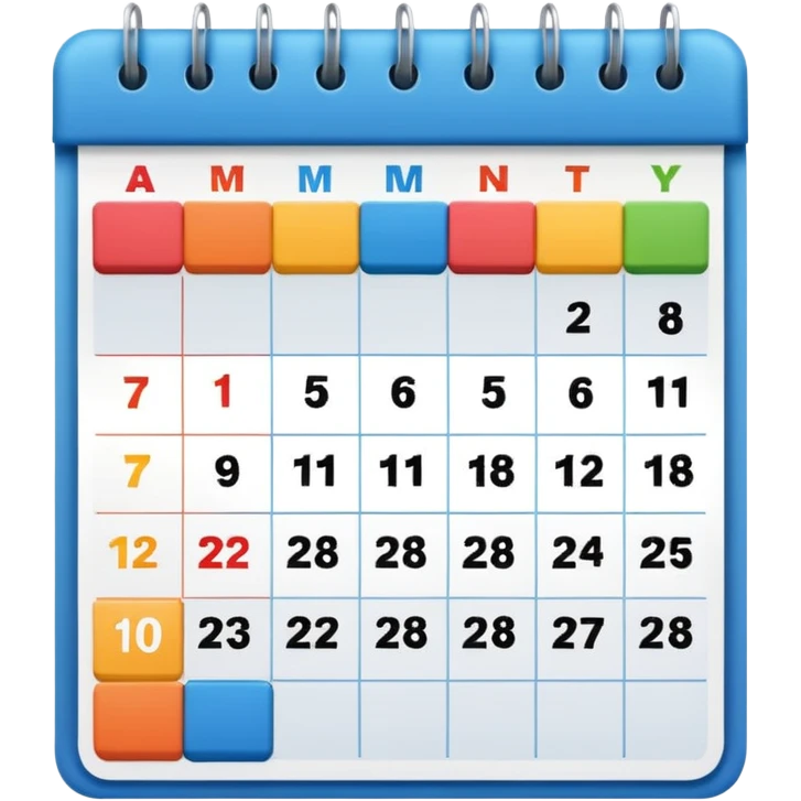 calendar emoji
