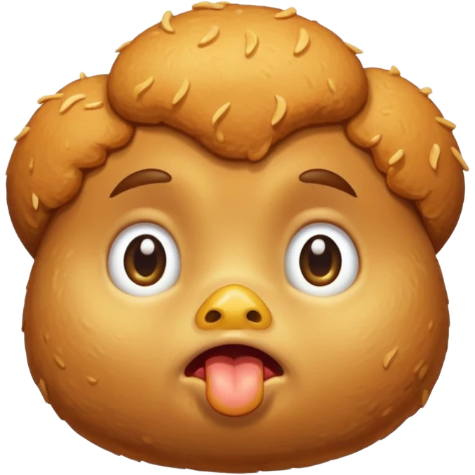 Плачущий наггетс emoji
