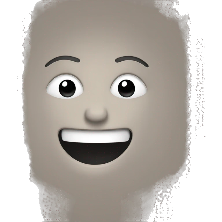 Smile with peace sign emoji