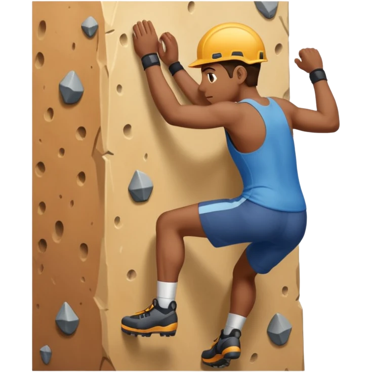 human  climbing emoji