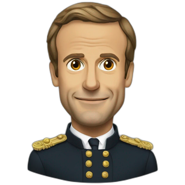 Emmanuel Macron moutarde emoji