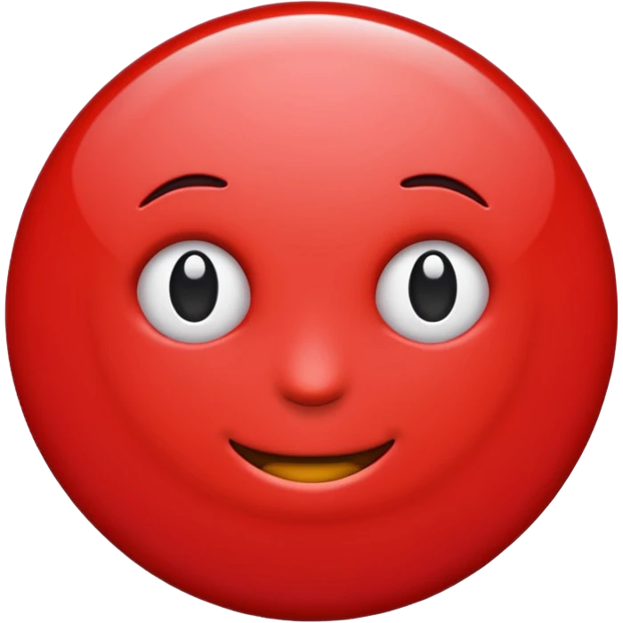 WRITE THE WORD "RED" emoji