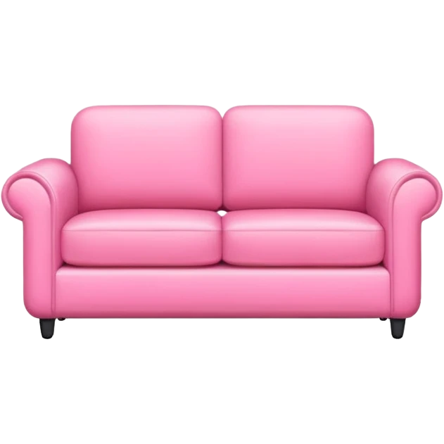 Pink sofa modern  minimal emoji