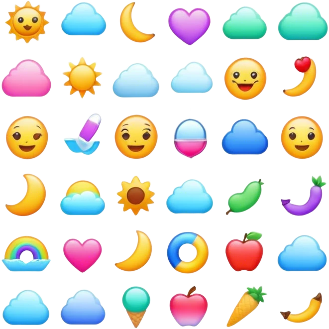 Aesthetic theme emoji