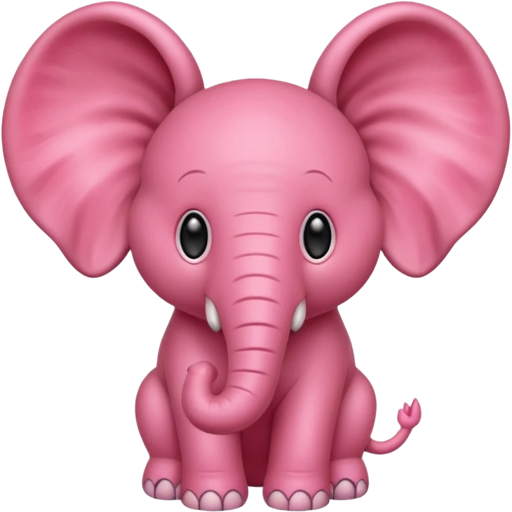 Strawberry elephant emoji