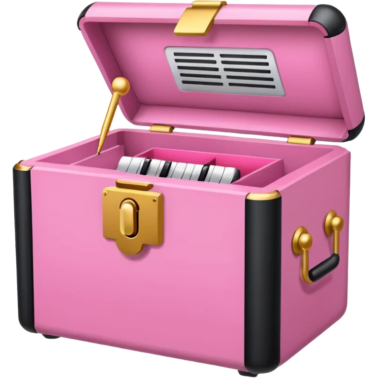 pink music box emoji