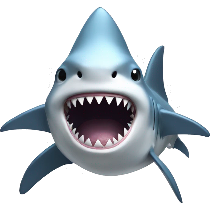 shark ghost emoji