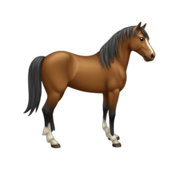 Cheval sur cheval emoji