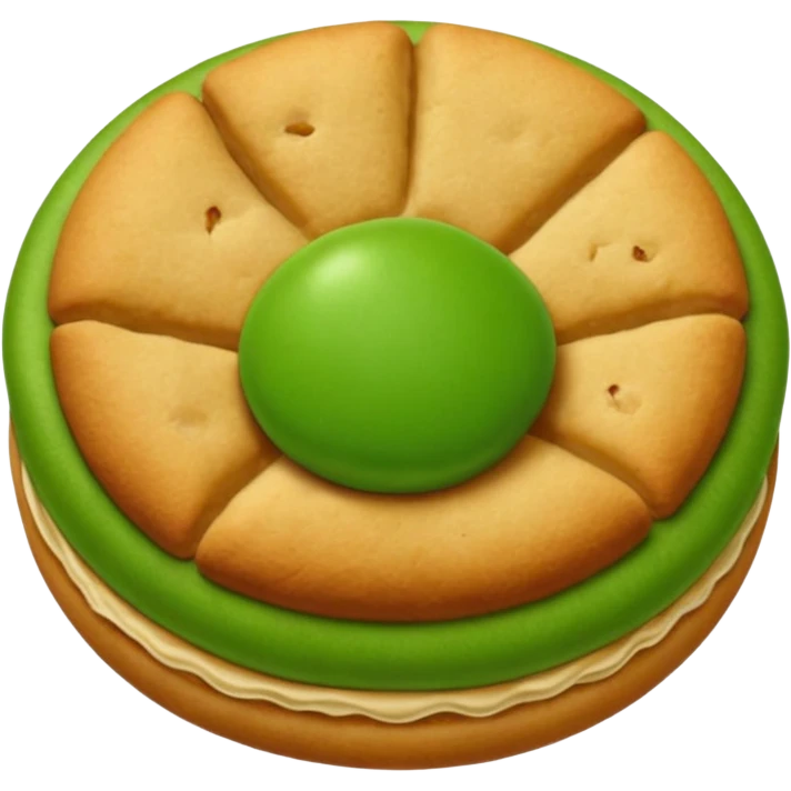 Little pea and little cookie 🥰 emoji