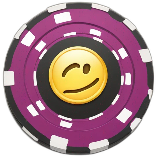 poker chip emoji
