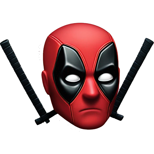 El icono de Deadpool  emoji
