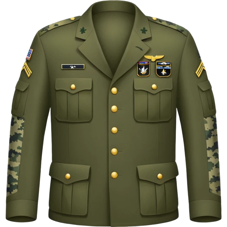 combine U.S. army acu with AGSU half and half emoji