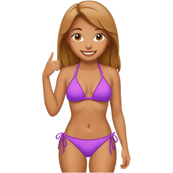 Hot girl  emoji