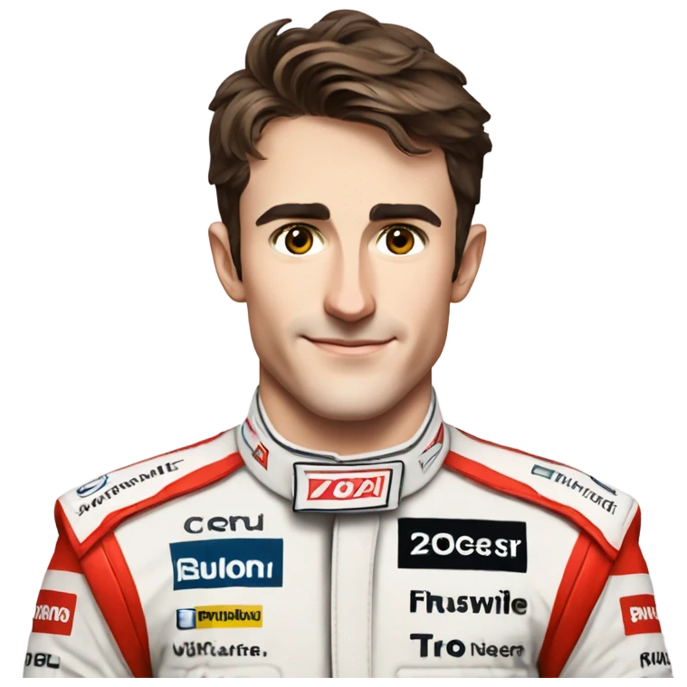 Formula 1 driver Charles Leclerc emoji