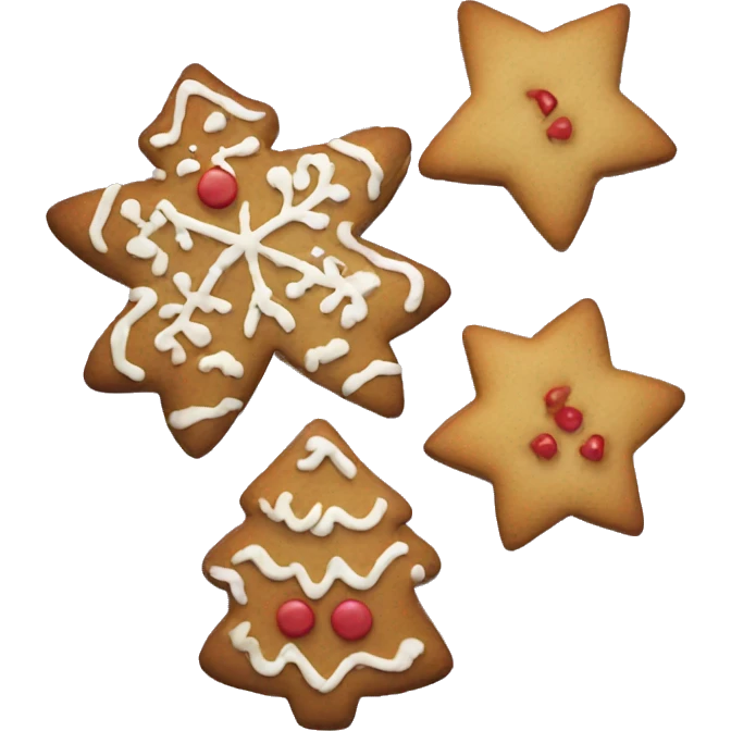 Christmas cookies  emoji