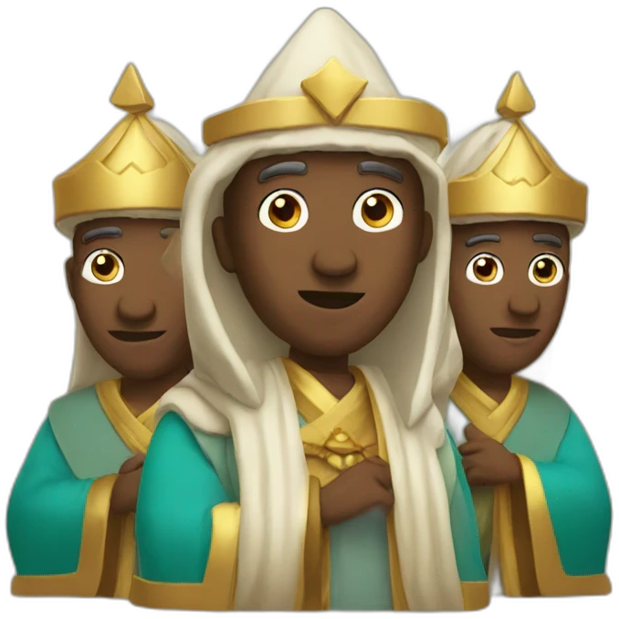 three wise men emoji