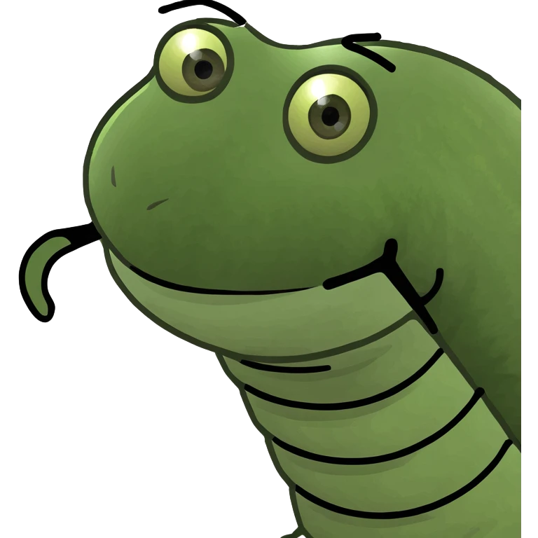 Caterpillar emoji