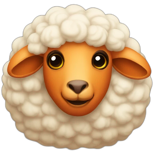 pumpkin spice sheep emoji