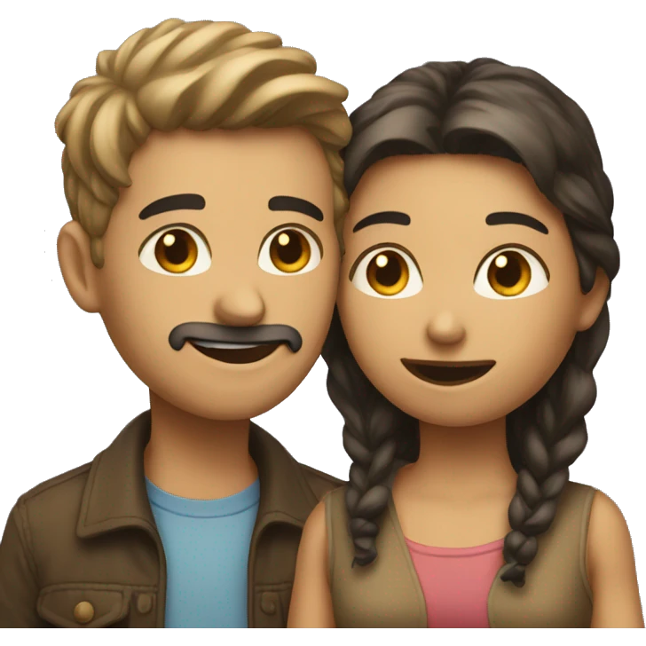 two people have a conversation  emoji