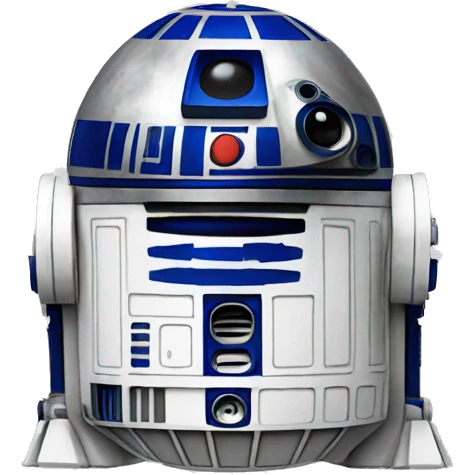 r2d2 but just his head emoji
