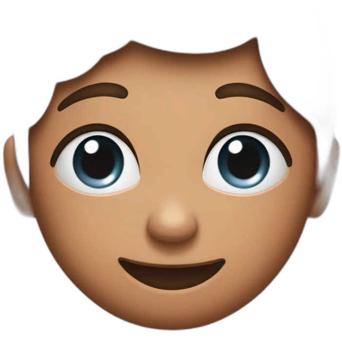 blush with smile and sweat droplet emoji