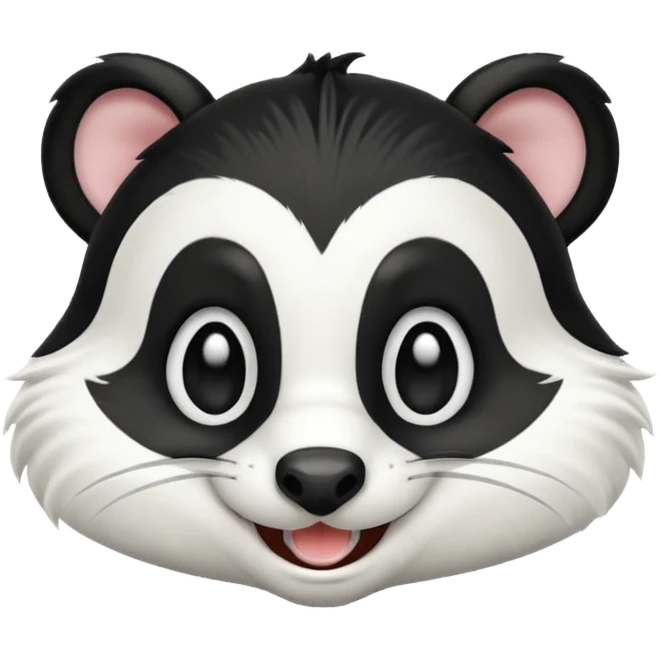 SKUNK HOLDING HIS NOSE emoji