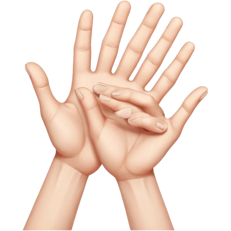 two hands gesturing a strangle motion with no person included  emoji