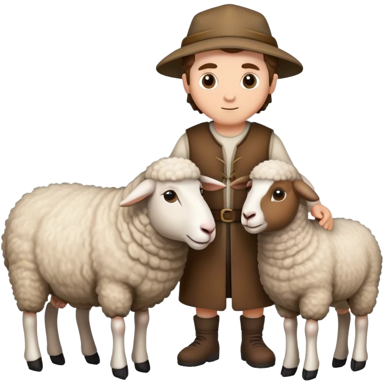 Shepard with sheep emoji