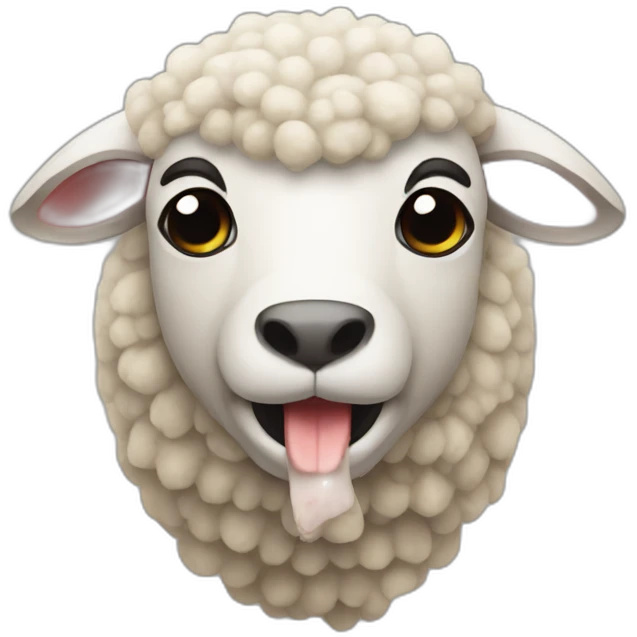 slaughtered sheep emoji