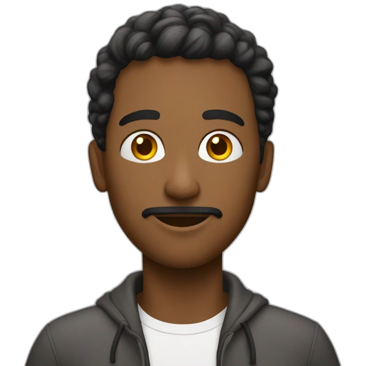 Personne qui fait genre qu’il entend rien emoji
